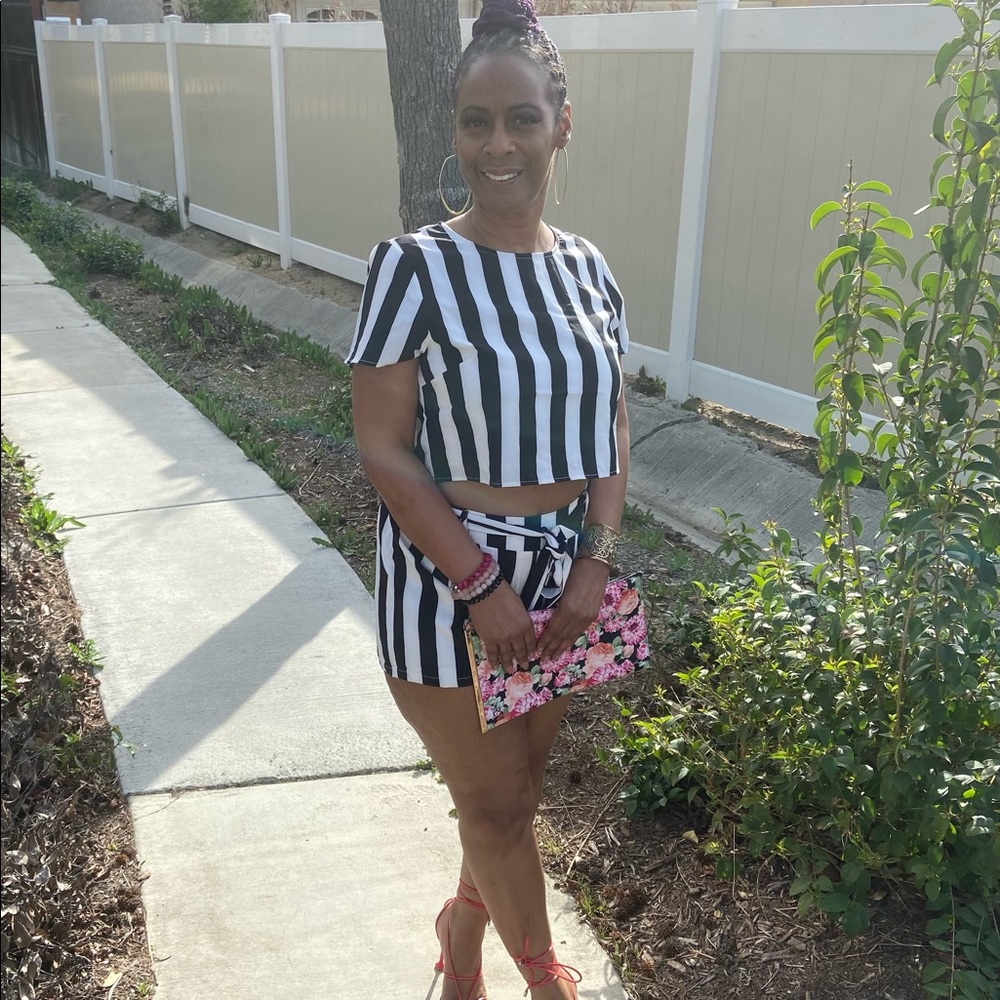 Striped 2 piece set